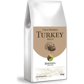 Krmivo pro psa Bohemia Pet Food BOHEMIA COLD Adult Turkey Hmotnost: 2kg - vzorek Za studena lisované, 10 kg