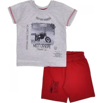 Kojenecká souprava Chlapecká letní souprava MOTORBIKE 92