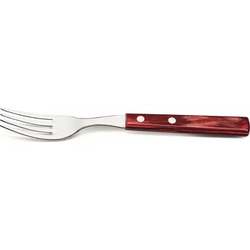 Příbor Gastrofans Stolní vidlička steak/pizza, řada Horeca - sada 12 ks, Červená, 12 ks., (L)200mm