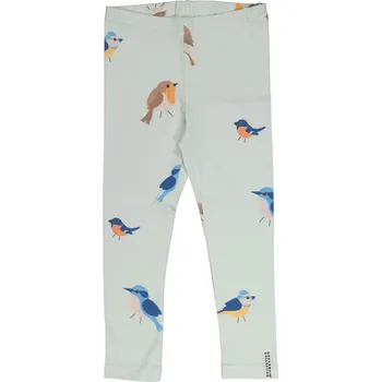 Bambusové legíny dětské Green birds Geggamoja Velikost: 50/56