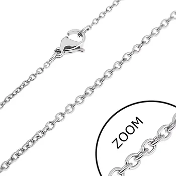 Řetízek Řetízek z oceli - kolmo napojená kruhová očka - Rozměr: 1,5 x 460 mm