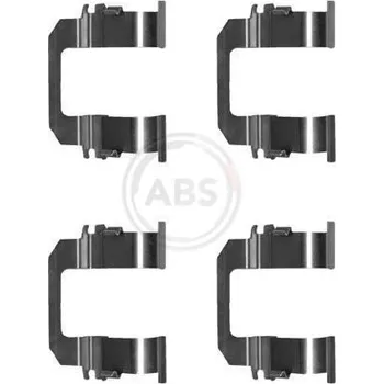 Přislušenství brzdového systému Sada příslušenství, obložení kotoučové brzdy A.B.S. ABS1275Q