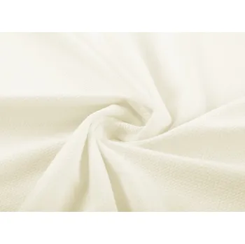 Strukturovaný samet Velvet Brick SVB-203 Smetanový - šířka 150 cm - 2.JAKOST