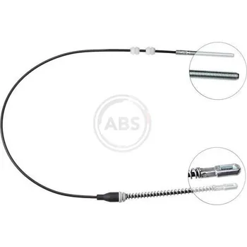 Lanko parkovací brzdy Tažné lanko, parkovací brzda A.B.S. K12027