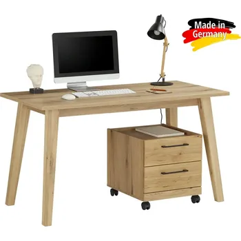 přebalovací pult a komoda Nábytek z masivu - Psací / Pc stůl Berlin divoký DUB Kód: BERLIN-DP3