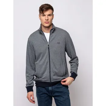 Pánská mikina Heavy Tools pánská mikina Totum na zip šedá Velikost: M