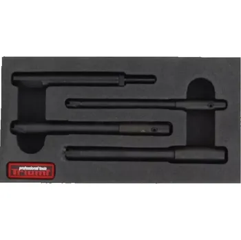 Zapalovací a žhavicí svíčka Frézy duté na odvrtání pláště žhaviče M8, M10, M12, sada 4 dílů, Triumf (Triumf - profi)