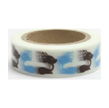 Lepicí páska Dekorační lepicí páska - WASHI tape-1ks zamilované laně