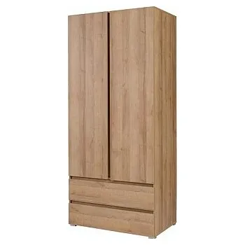 Šatní skříň Skříň KOSMOS C02 šatní, 92cm Varianta: dub riviera