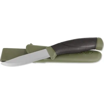 lovecký nůž Nůž Morakniv Companion carbon steel oliv green