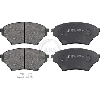 Brzdová destička Sada brzdových destiček, kotoučová brzda A.B.S. 37191