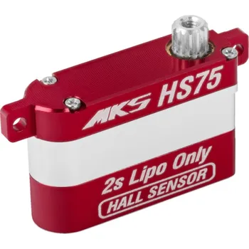 RC model letadla HS75 (0.087s/60°, 4.0kg.cm)