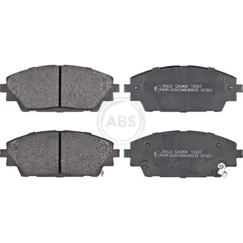 Brzdová destička Sada brzdových destiček, kotoučová brzda A.B.S. 35022