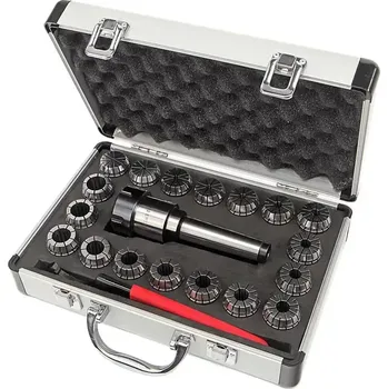Držák kleštin ER 32, kužel MK4, 3 - 20 mm, sada 21 dílů (TrueTech)