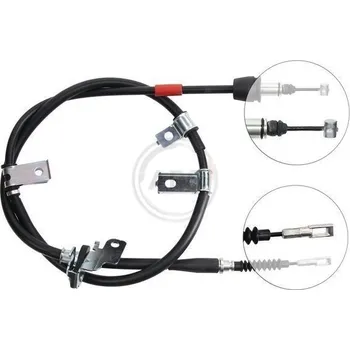 Lanko parkovací brzdy Tažné lanko, parkovací brzda A.B.S. K16318