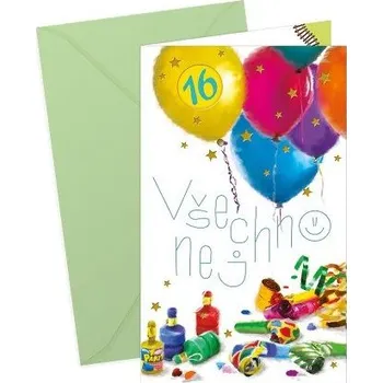 ARGUS Přání k narozeninám s výběrem roku 15-6338c