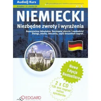 DVD film Niemiecki. Niezbędne zwroty i wyrażenia. Audio kurs (książka + 2 CD) - Chabros Eliza, Kędzierska Ewa