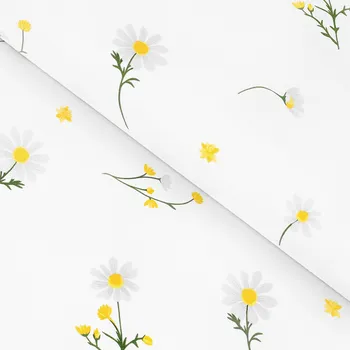 Bavlněné plátno - Heřmánek 160 cm