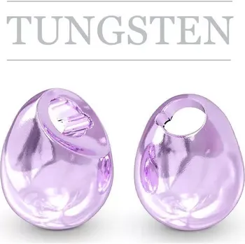 Tungstenové hlavičky Jig Off Metallic Light Violet (Tungsten Beads Jig Off Light Vilolet)