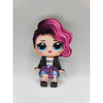 Panenka Loranc Magnetka na dort - Panenka LOL Rock