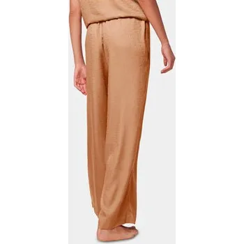 Dámské noční prádlo Triumph Pyžamové kalhoty Silky Sensuality 10218287 Hnědá Relaxed Fit 40