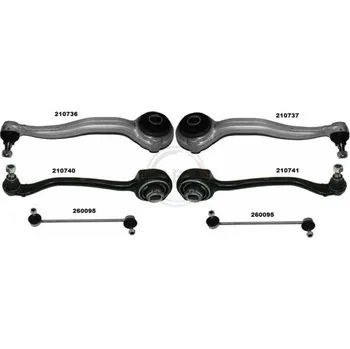 Opravná sada podvozku a pohonu kol Sada na opravy, příčné závěsné rameno A.B.S. ABS219904