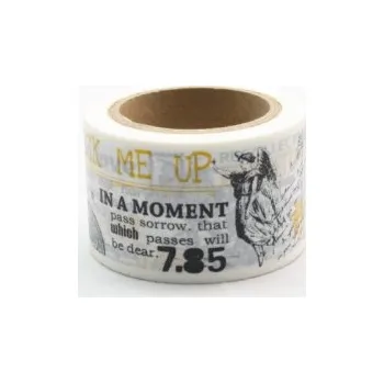 Kancelářské potřeby Dekorační lepicí páska - WASHI pásky-1ks In a Moment