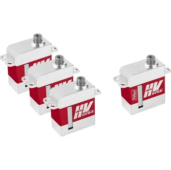RC model letadla MKS HV93*3+HV93i*1 Combo Pack