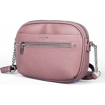 Kabelka Malá starorůžová crossbody kabelka David Jones CM6767A
