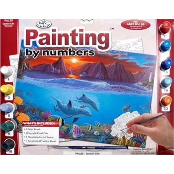 Malování podle čísel 30x40 cm- Podmořský svět