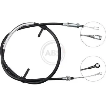 Lanko parkovací brzdy Tažné lanko, parkovací brzda A.B.S. K10041