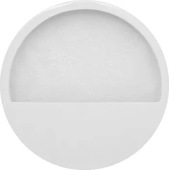 Květináč Wally Glossy White S - Ø 40 cm / V 9 cm