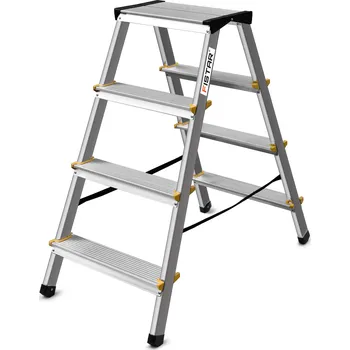 Hliníkové oboustranné štafle Žebřík Hliníkové oboustranné štafle