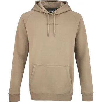 Pánská mikina Mikina CCM CORE Pullover Hoodie Senior Sand Velikost: L