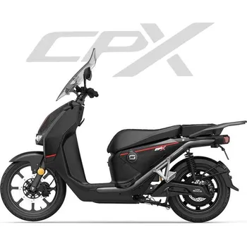 Elektrický skútr Elektrický skútr VMOTO CPX Barva: Černá, Baterie: Bez druhé baterie