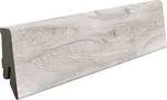 LOGOCLIC Soklová lišta K58, 2600 × 58 × 18 mm, HDF, dub Rana EX L057SLH-ORCA