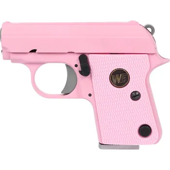 Airsoftová zbraň WE Airsoftová pistole 1908 .25 ACP (CT25), celokov, GBB - růžová