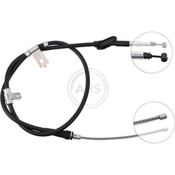 Lanko parkovací brzdy Tažné lanko, parkovací brzda A.B.S. K15688