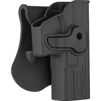 Airsoft Amomax Opaskové polymerové pouzdro pro pistole G série - černé