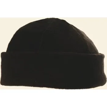 Čepice L-Merch Fleecová zimní čepice C738 Black one size