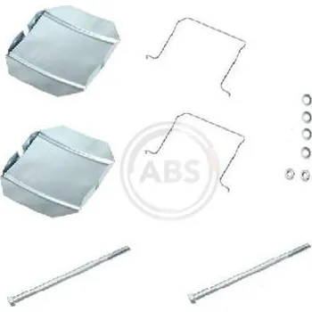 Přislušenství brzdového systému Sada příslušenství, obložení kotoučové brzdy A.B.S. 1237Q