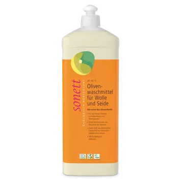 Prací gel SONETT Prací gel na vlnu a hedvábí Olivový 1l