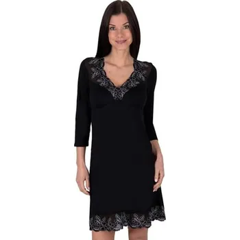 Dámská noční košile Dámská noční košile Anna černá BABELLA černá L