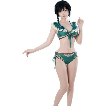 Dámské plavky Dámské dvoudílné plavky Anime S