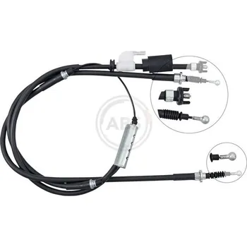 Lanko parkovací brzdy Tažné lanko, parkovací brzda A.B.S. K10014