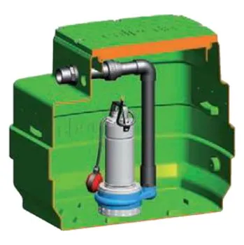 Kanalizační potrubí Calpeda GEO 230 GQRM 10-16 0,9kW 230V čerpací jímka ZB00071547