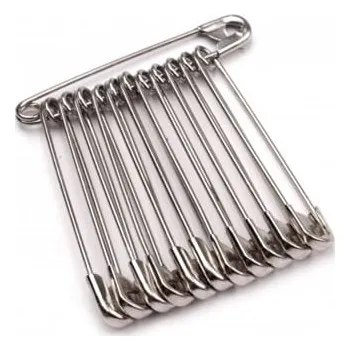 Spínací špendlíky velké stříbrná