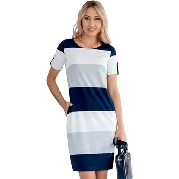 Dámské šaty Dámské šaty SUK06 HAJDAN mořská světlá S