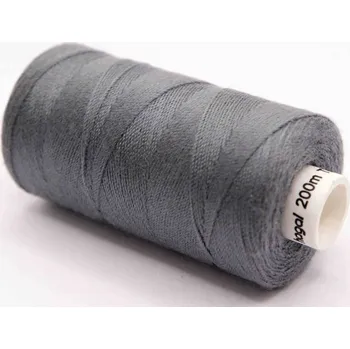 Nit Polyesterové riflové nitě v návinu 200 m - šedá