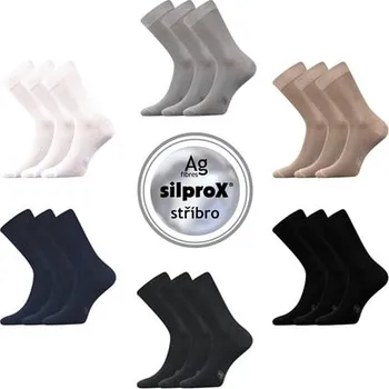 Dámské ponožky Ponožky Lonka FASILVA světle šedá 35-38 (23-25)